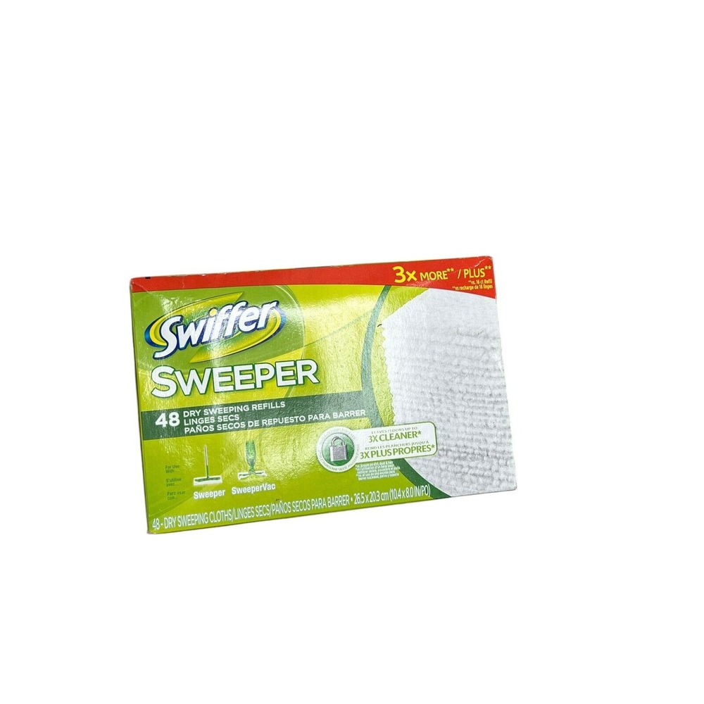Swiffer Sweeper Dry Sweeping Refills 48 Count New Old Stock